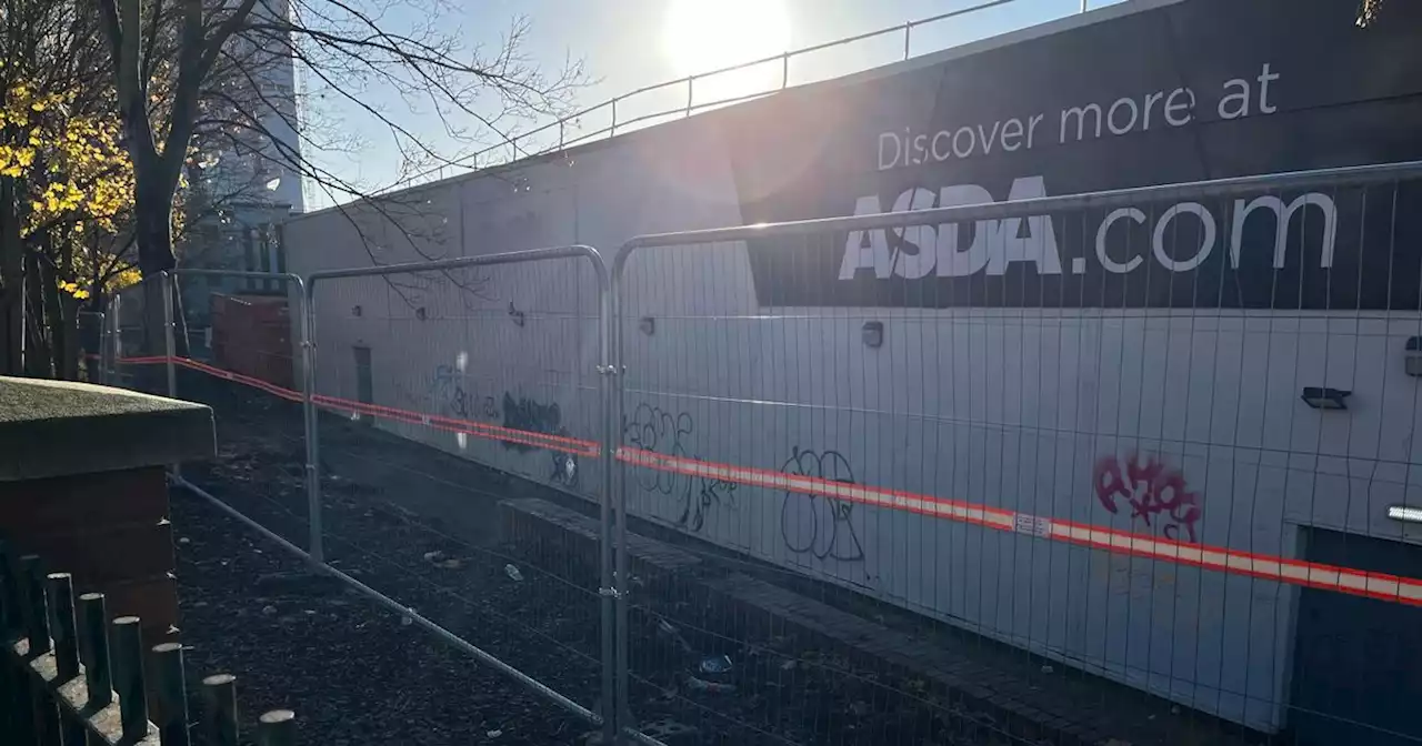 ASDA fences off part of store after human waste and needles found