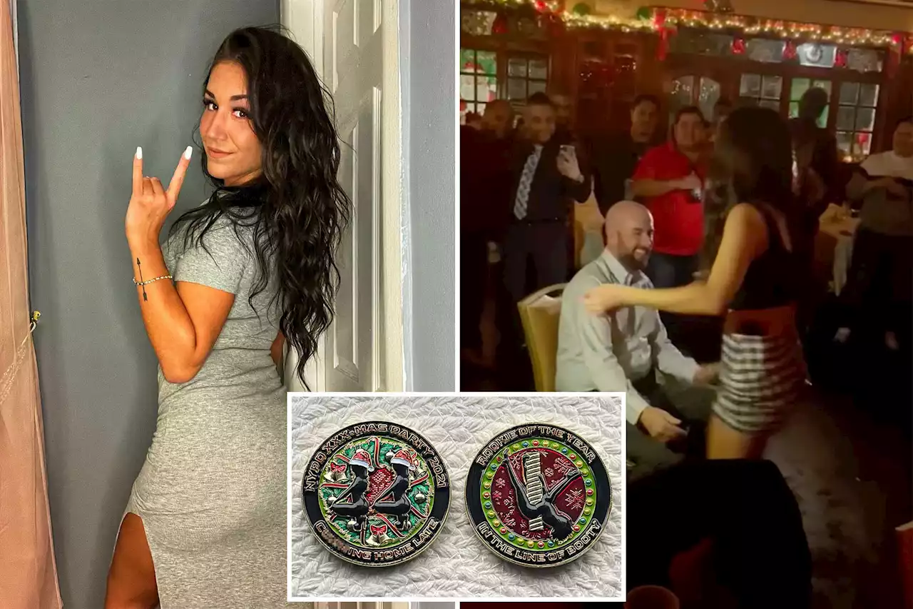 Commemorative coin marks NYPD rookie Vera Mekuli’s lap dance at boozy holiday bash