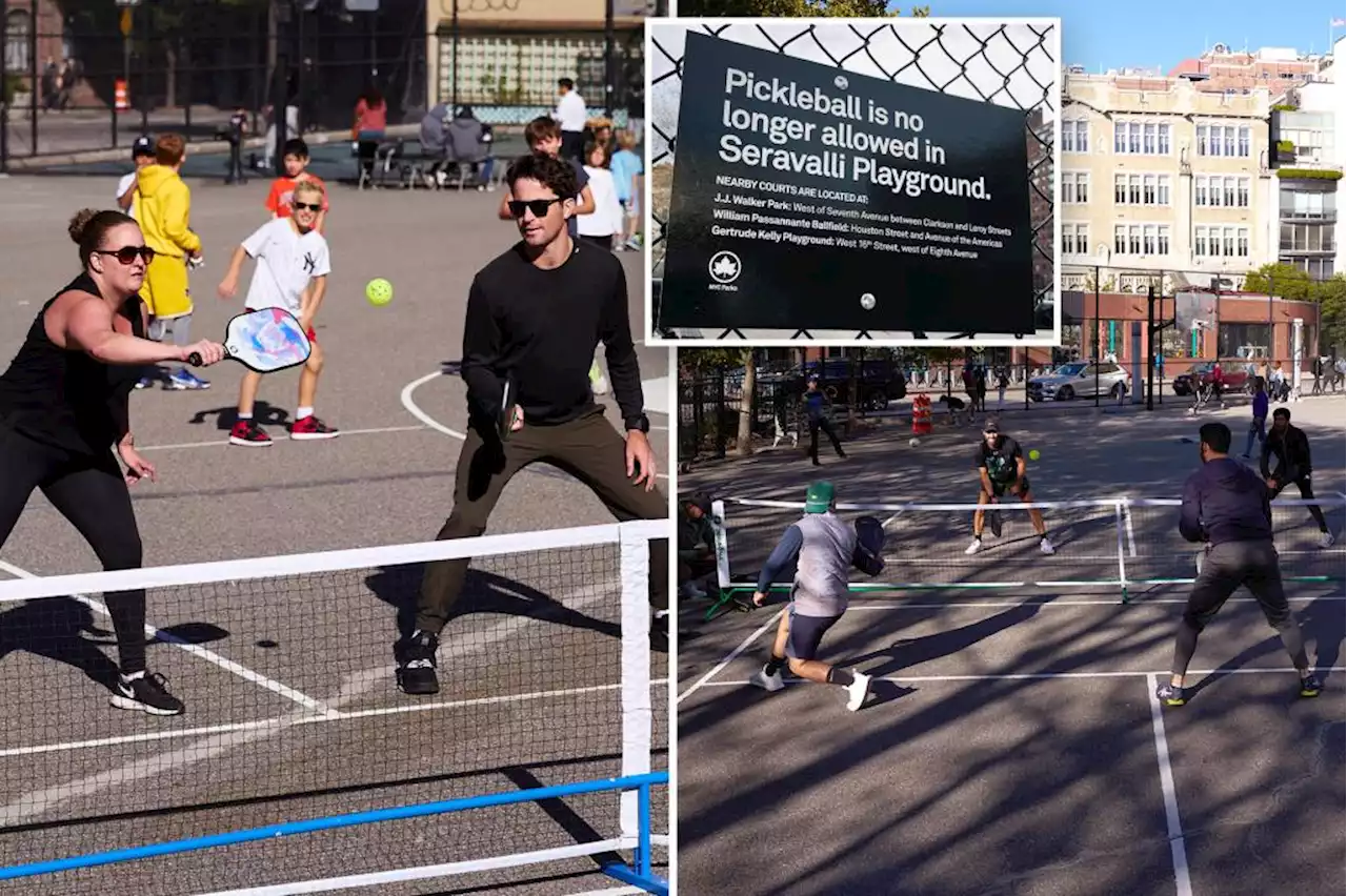 Pickleball players banned from NYC park after turf war with kids