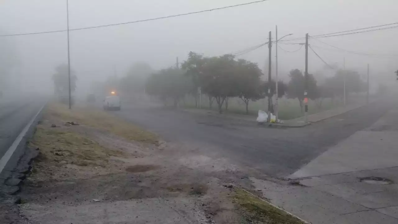 ¡Sorprendente! Amanece San José Iturbide con niebla y temperatura de 5° centígrados