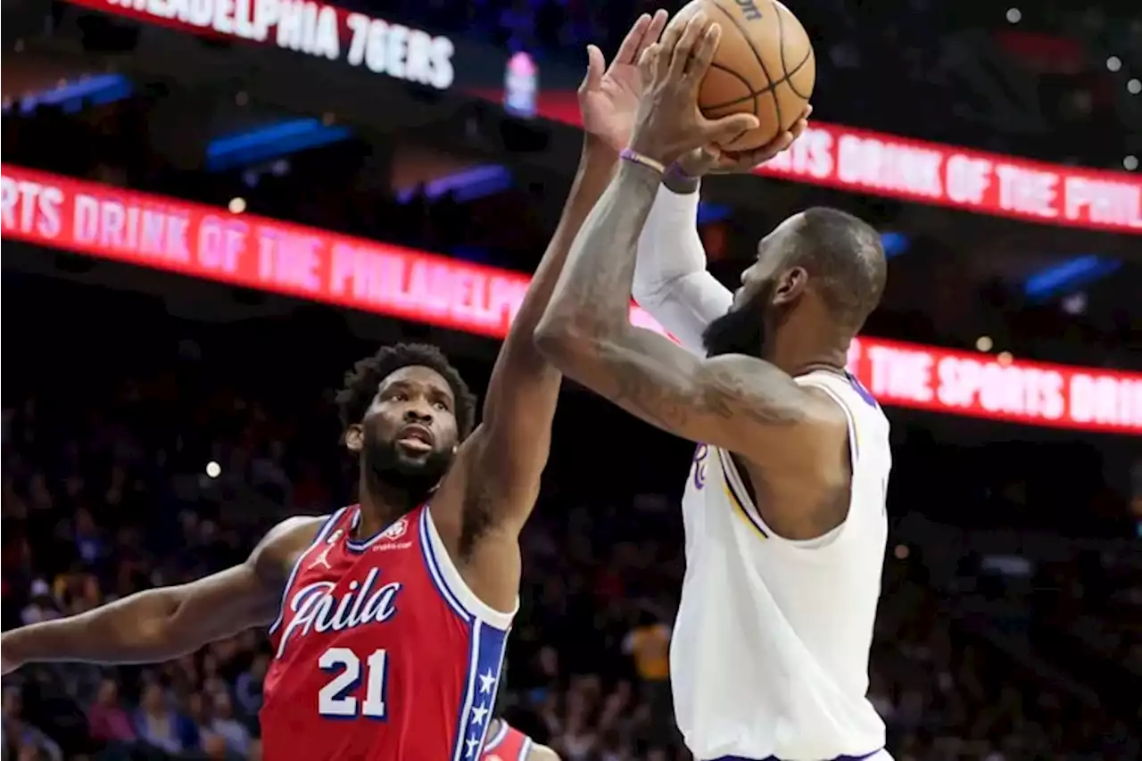 Sixers’ defense clamps down in overtime of 133-122 victory over Los Angeles Lakers