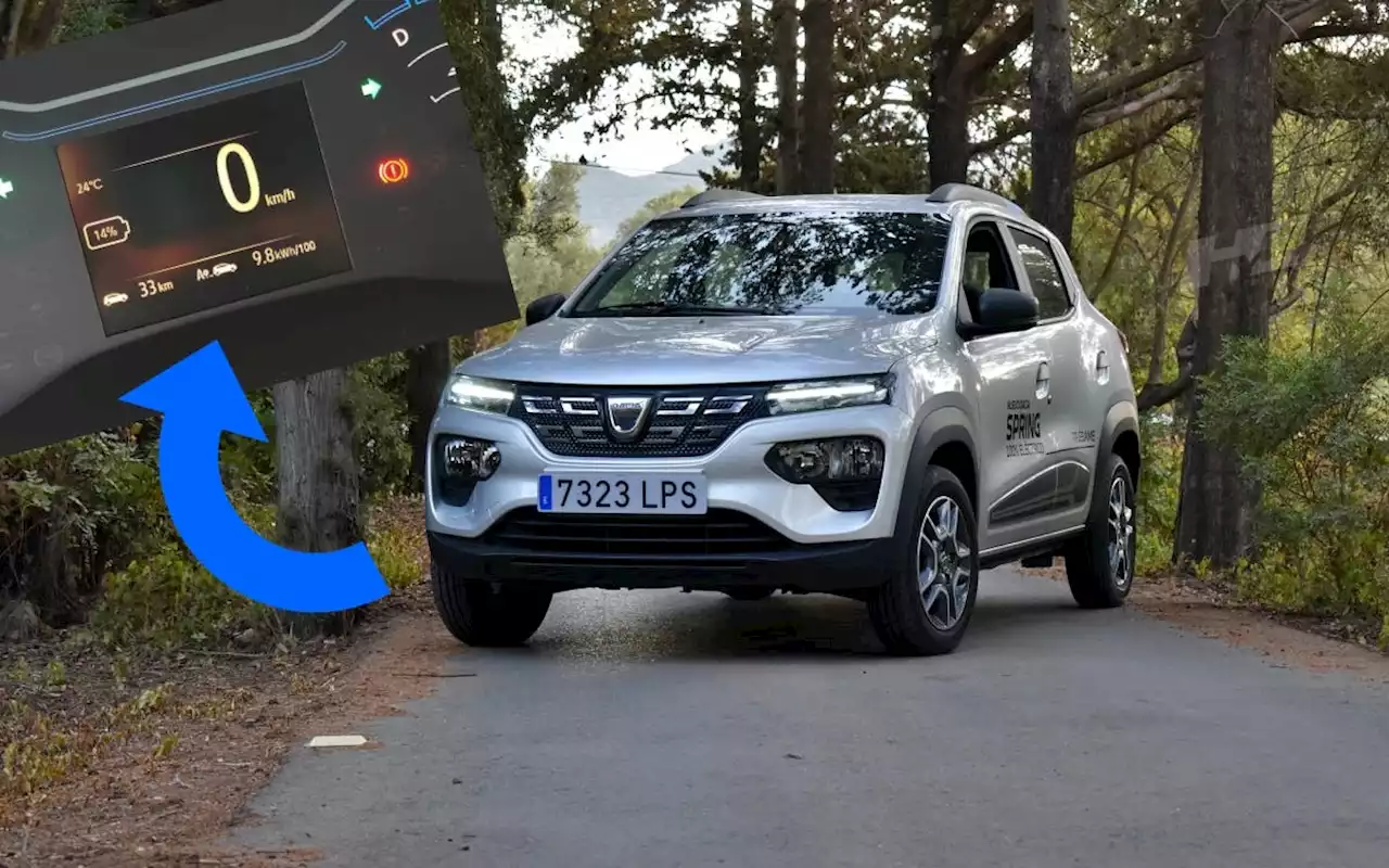 Este es el consumo más bajo que puede lograr el Dacia Spring, el coche eléctrico más barato de España