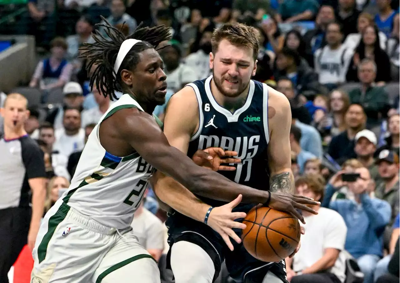 Bucks rally to complete season sweep of Mavericks