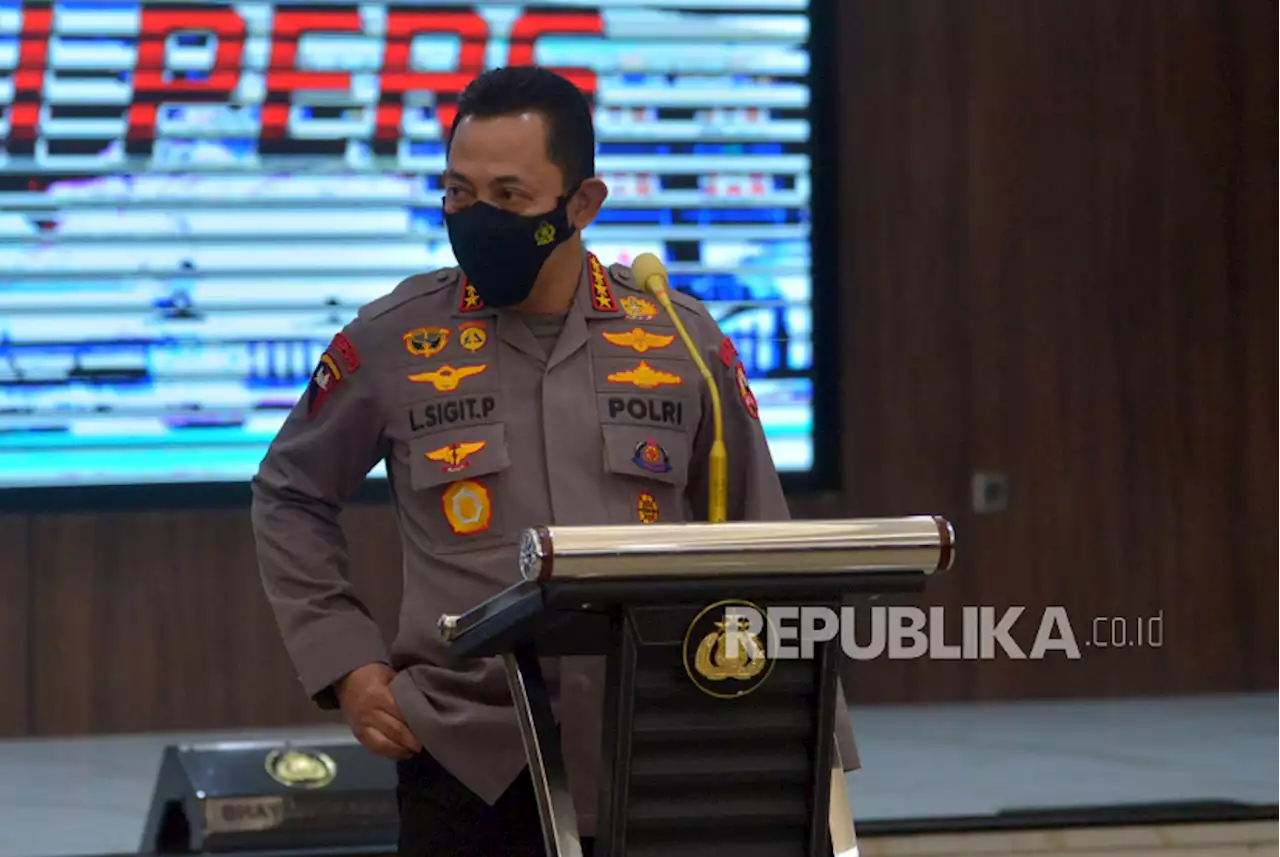 Kapolri Tinjau Media Center Peliputan Akad Nikah Kaesang-Erina |Republika Online