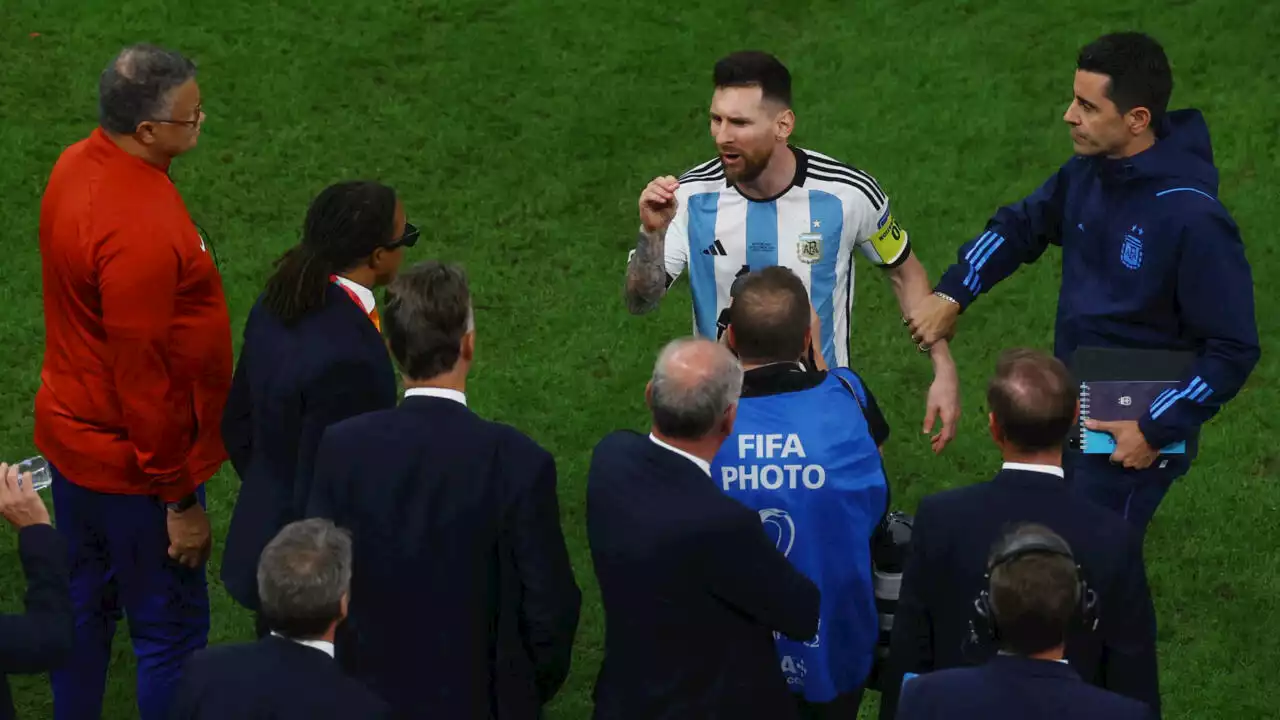 Coupe du monde 2022: Lionel Messi furieux face aux Pays-Bas de van Gaal