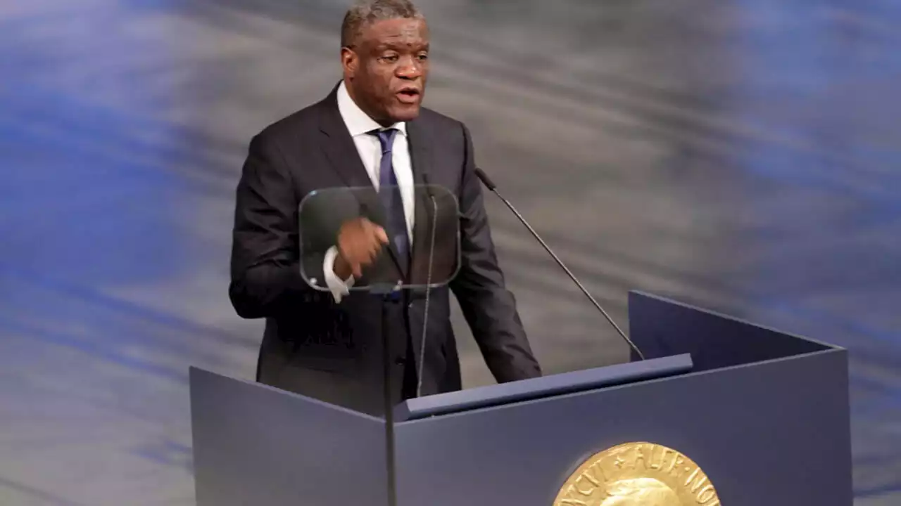 Vatican: Denis Mukwege, prix Nobel de la paix, reçu par le pape François