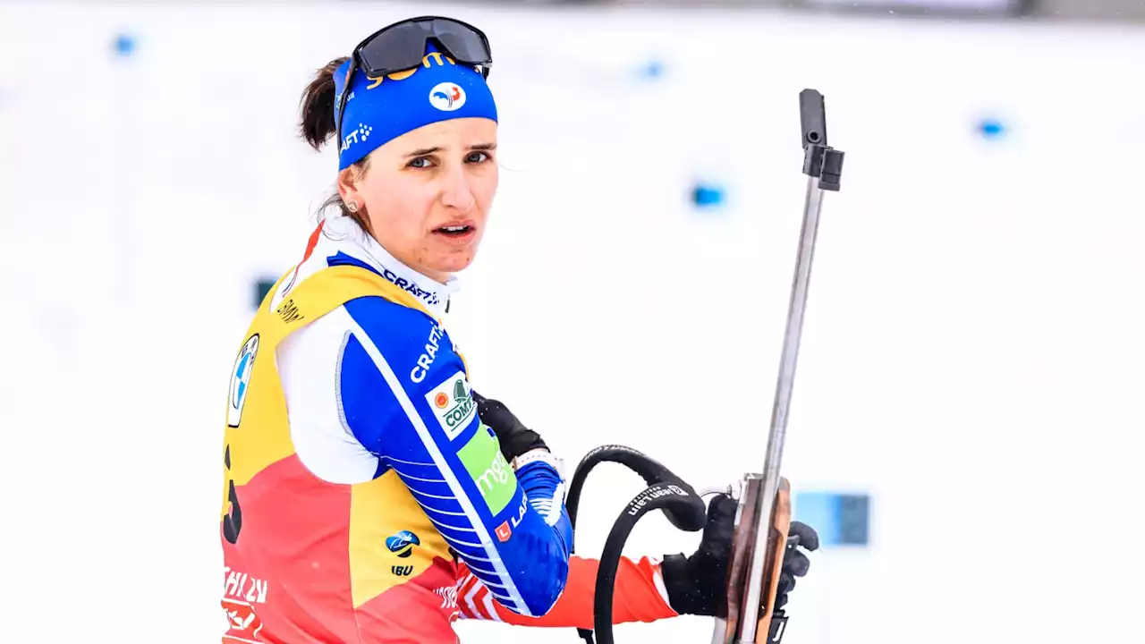 Biathlon (Hochfilzen): Julia Simon remporte la poursuite et conforte son avance au général