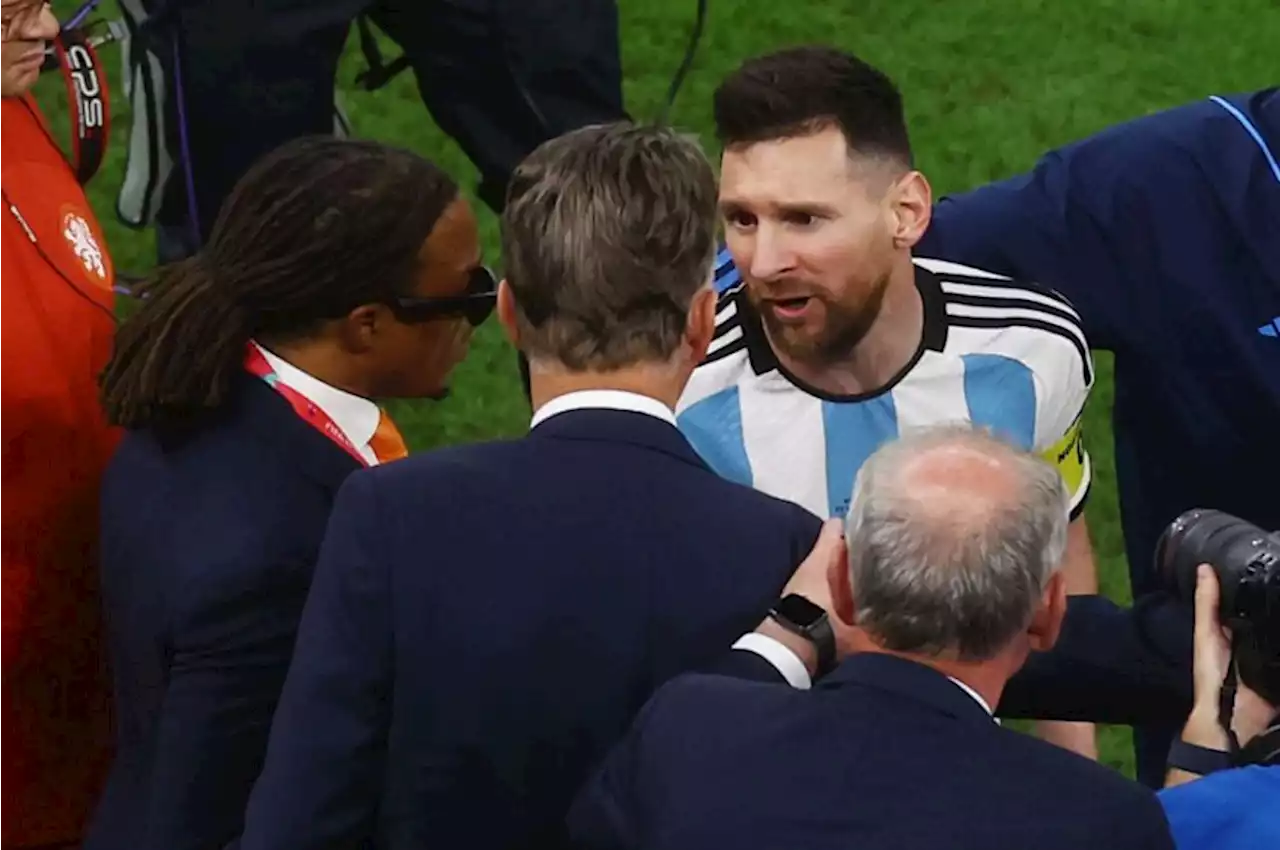 Momen Messi Ribut dengan Louis Van Gaal Usai Argentina Singkirkan Belanda