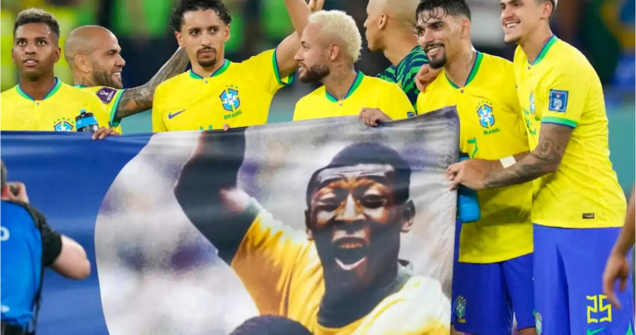 Pelé exhorta a Neymar que se mantenga en Brasil luego de su eliminación en Qatar