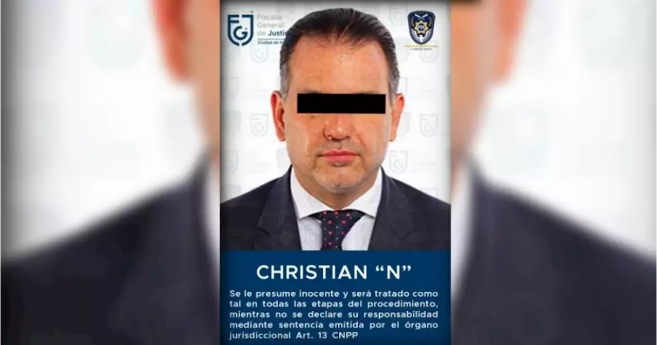 La Fiscalía de la CdMx pide la ficha roja de Interpol contra Christian Von Roehrich