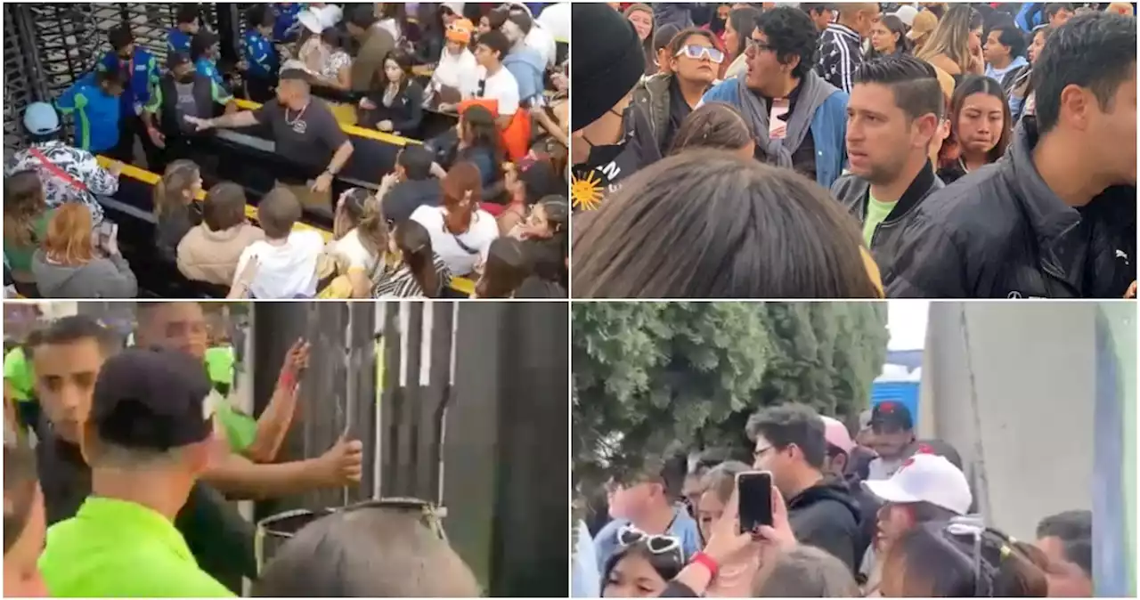 VIDEOS: Caos en concierto de Bad Bunny por fraude en boletos; impiden entrada a fans