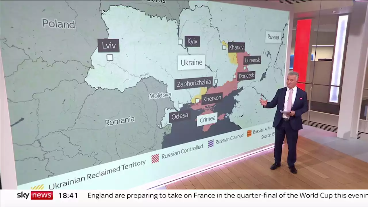 Ukraine war latest: US claims Russia and Iran are developing 'full defence partnership' - as NATO chief warns war could 'spin out of control'