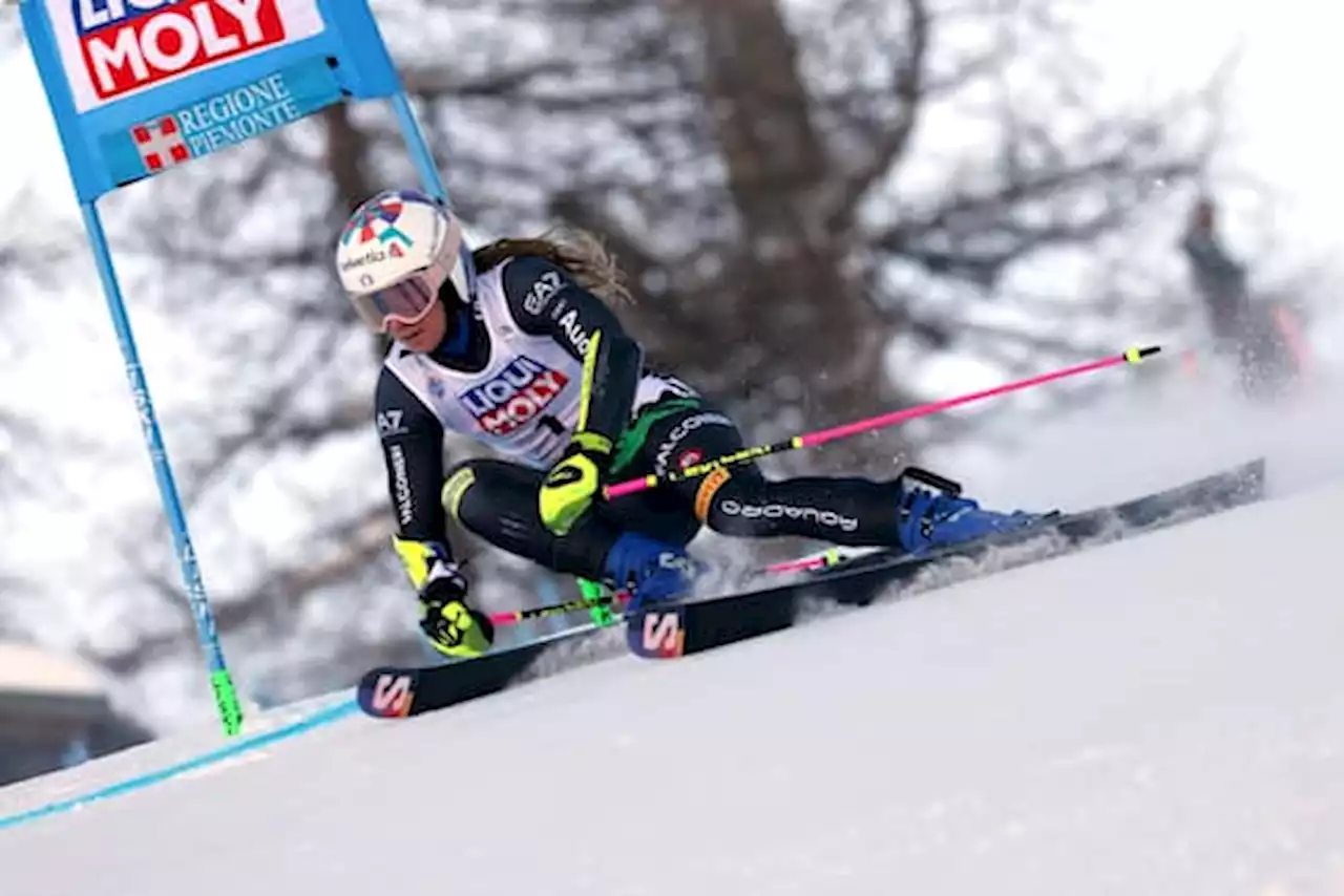 Coppa del mondo di sci, l'azzurra Bassino vince lo slalom gigante del Sestriere