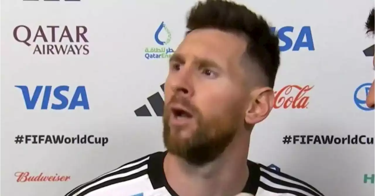 «Qu’est-ce que tu regardes, idiot?»: insulté par Lionel Messi, Wout Weghorst réagit, «Je voulais juste lui serrer la main»