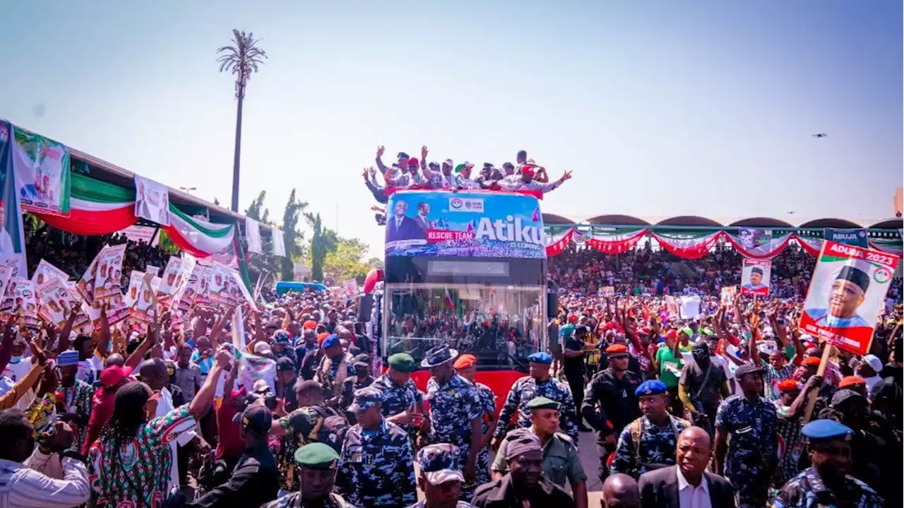 PHOTOS: Mammoth crowd as PDP holds presidential rally in Abuja | TheCable