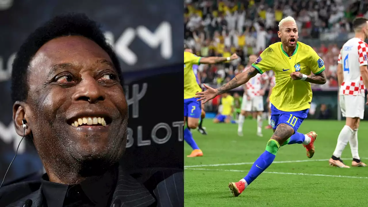 Pelé alaba a Neymar y le pide que no deje a la selección de Brasil