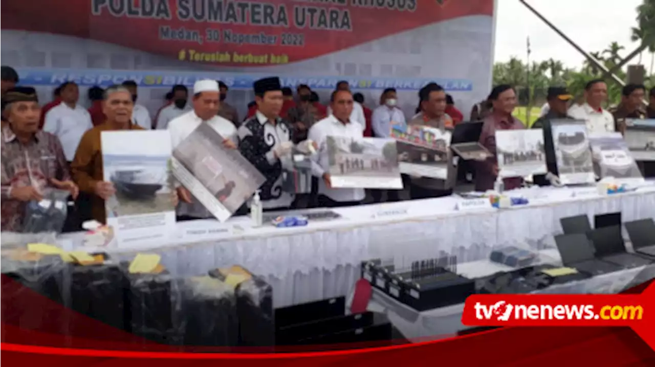 Sepekan Ops Sikat Toba 2022, Polda Sumut Jajaran Amankan Ratusan Pelaku Kejahatan