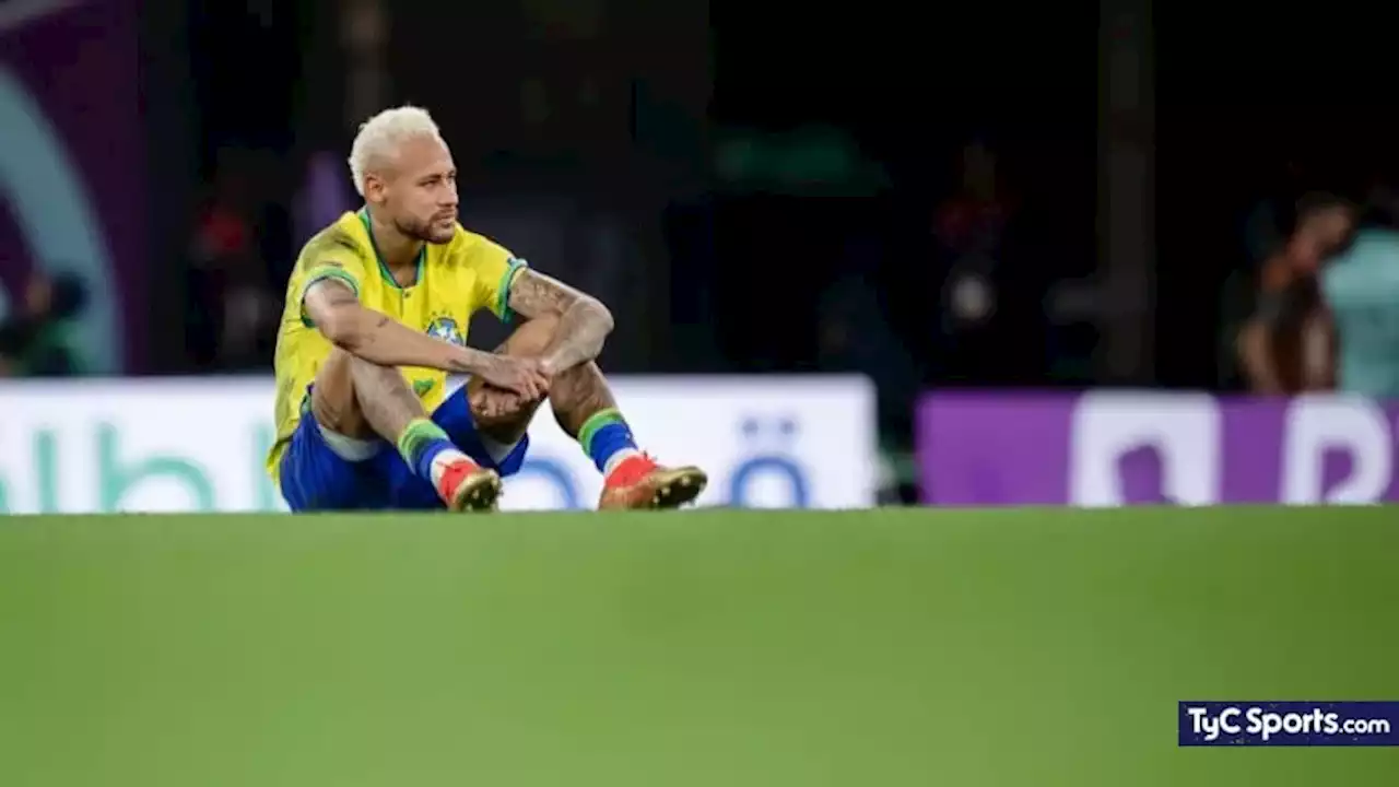 El sentido mensaje de Neymar redes sociales tras la eliminación de Brasil del Mundial - TyC Sports