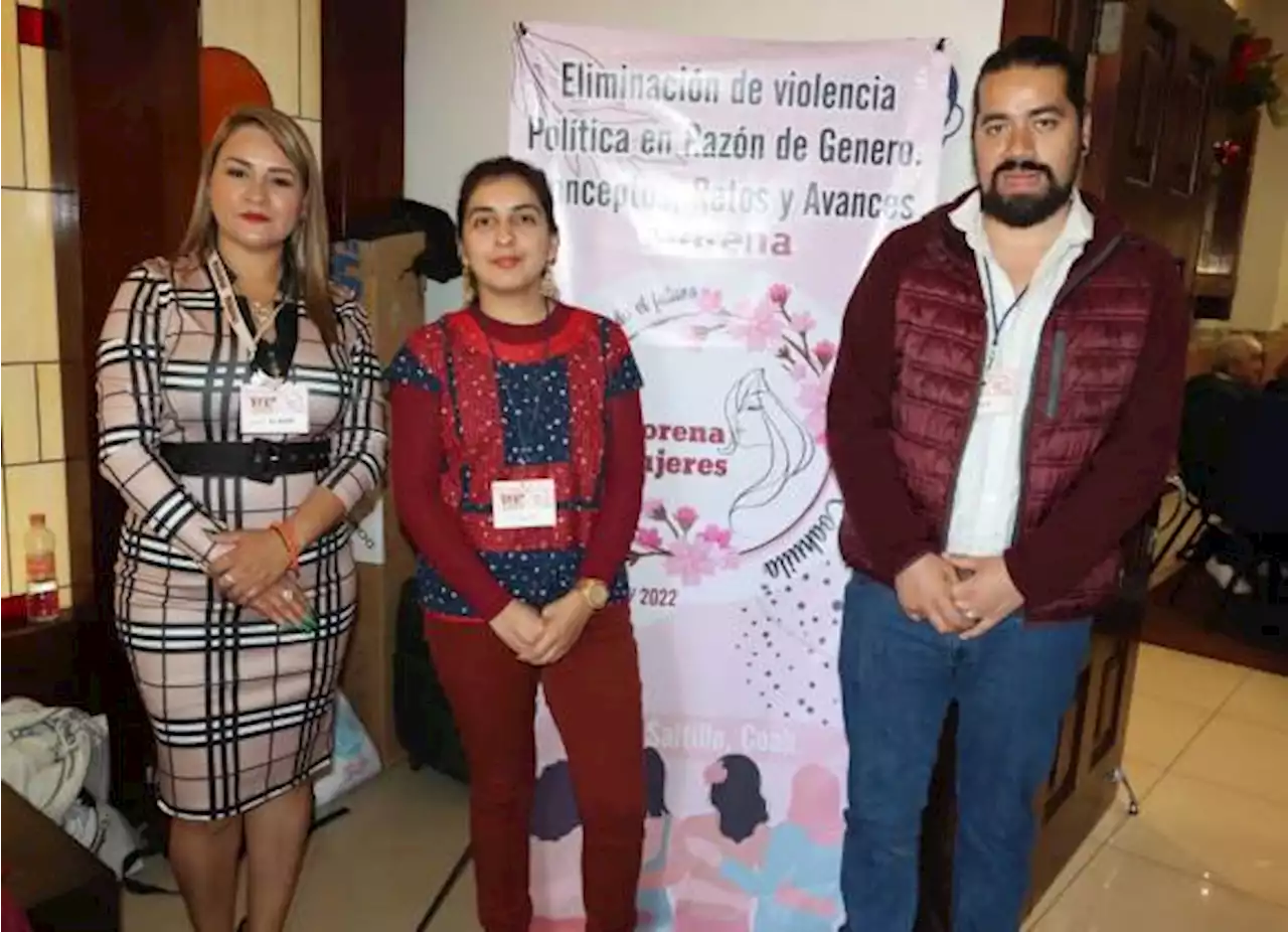 Morena busca igualdad y eliminación de la violencia política capacitando a mujeres