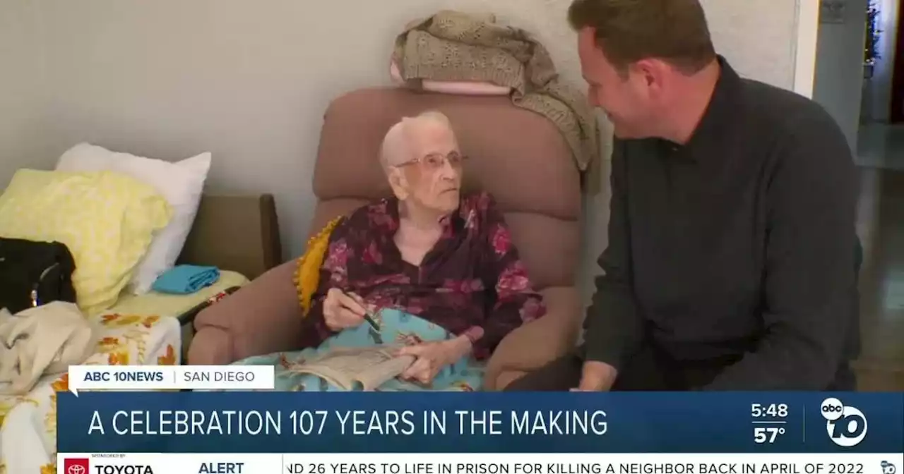 San Diego woman celebrates 107th birthday