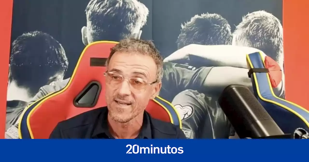 Luis Enrique da la cara después del Mundial de Qatar... ¡Con Ibai Llanos!