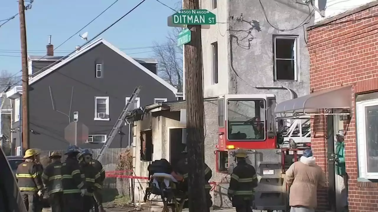 1 killed in house fire in Philadelphia's Frankford section