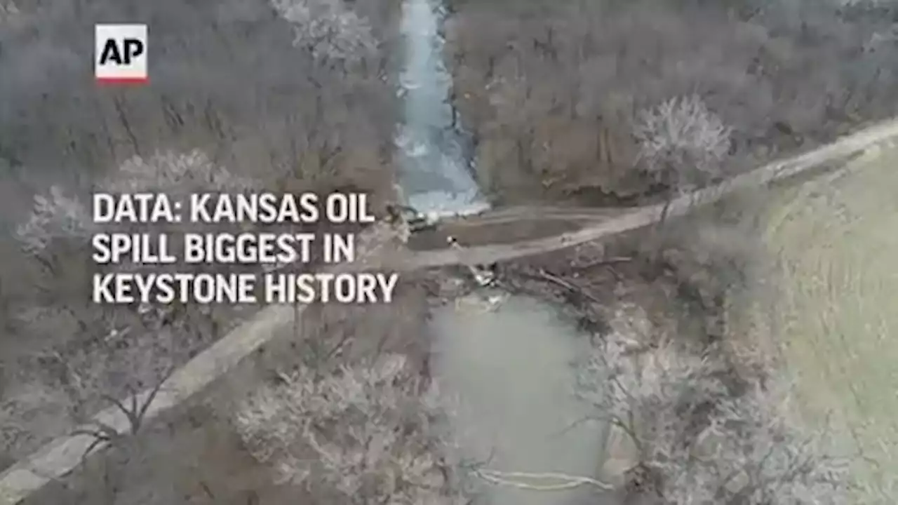 Federal data: Kansas oil spill biggest in Keystone history