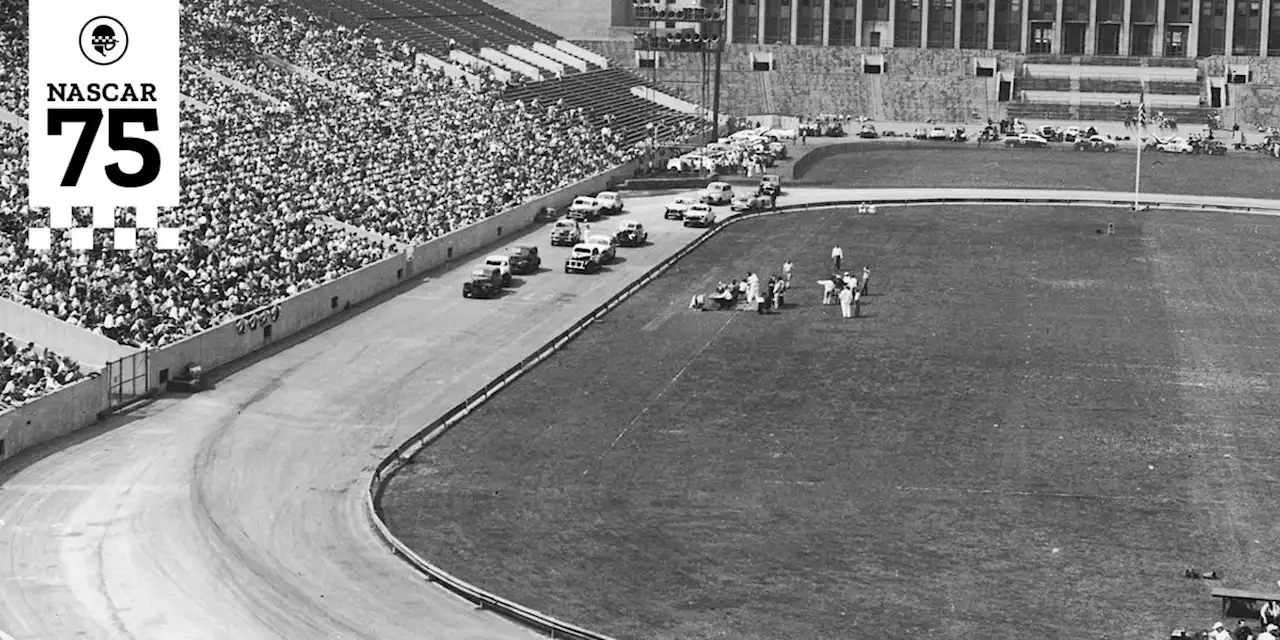 NASCAR's Wild Night of Racing at Chicago's Soldier Field in 1956