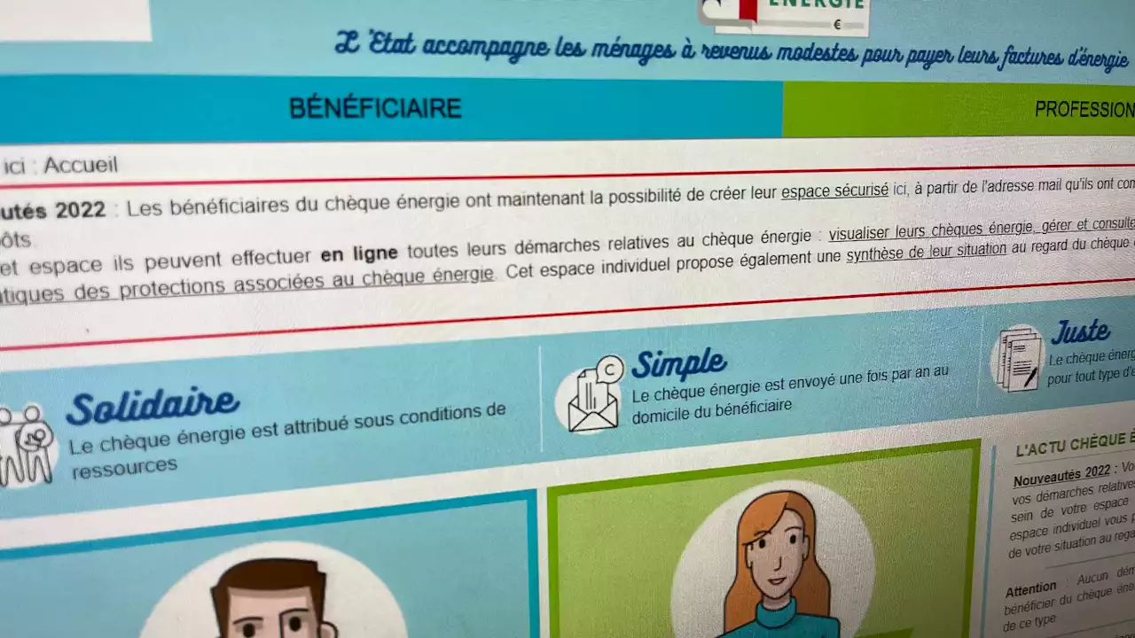 Chèque énergie exceptionnel 2022: un décret précise les modalités de l'aide