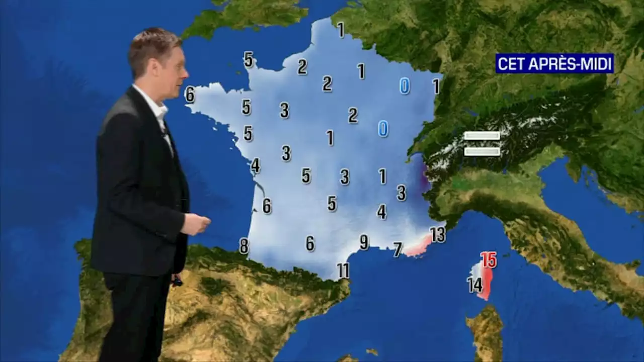 Jusqu'à -8 °C dans la matinée: un temps froid ce dimanche avec de la neige attendue sur le Nord-Ouest