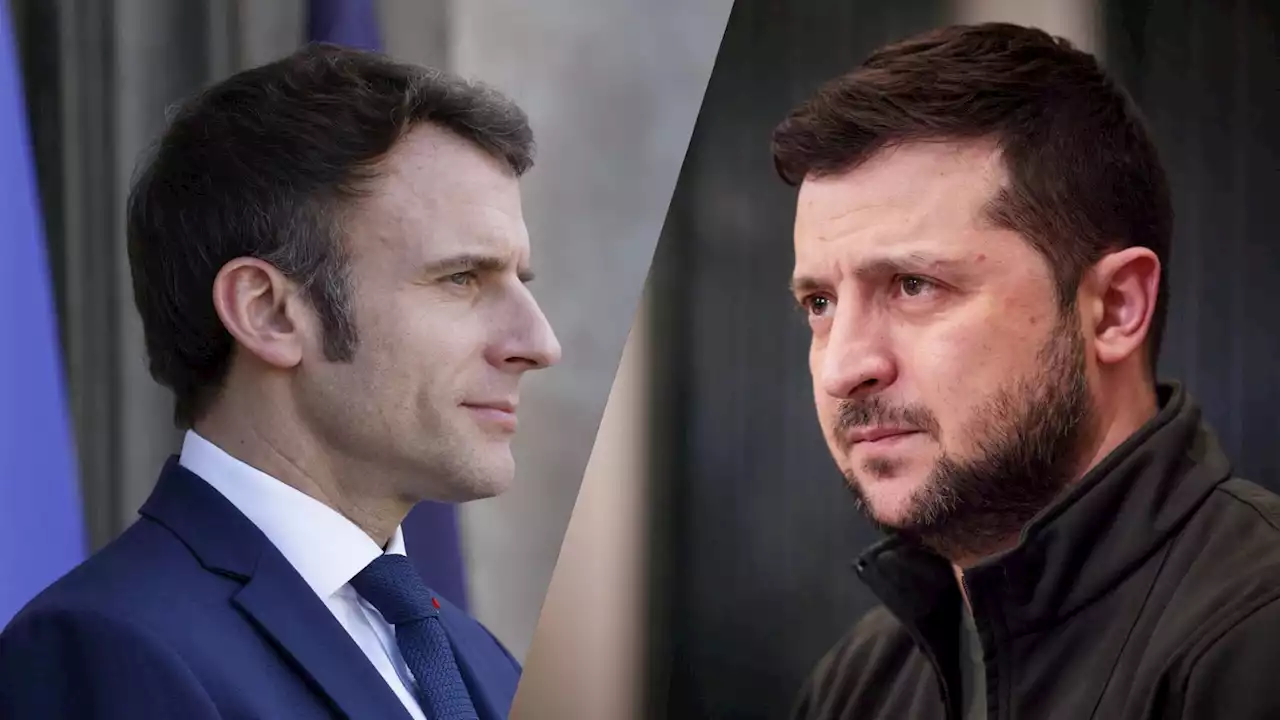 Macron et Zelensky s'entretiennent pour préparer la conférence de soutien à l'Ukraine mardi à Paris