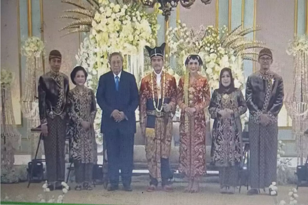 Momen SBY dan Megawati Hadir di Resepsi Pernikahan Kaesang-Erina