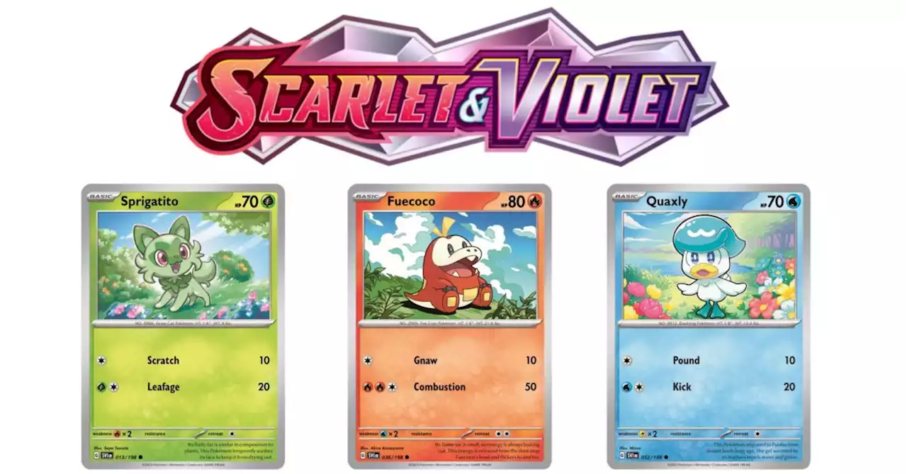 Pokémon TCG Launches Scarlet & Violet Base Set In March 2023