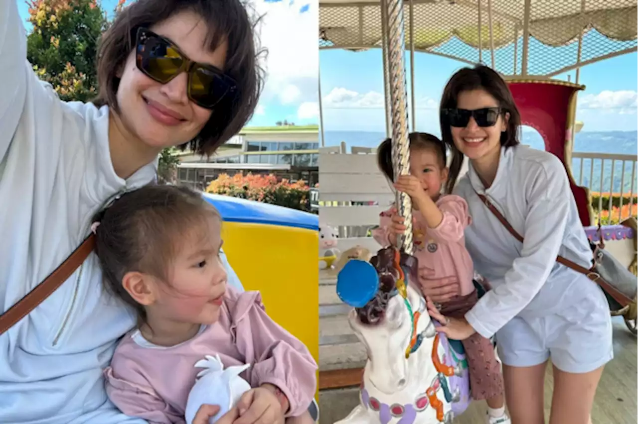 LOOK: Anne Curtis enjoys quick Tagaytay getaway with ‘cheeky girl’ Dahlia