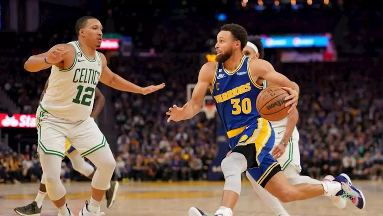 NBA roundup: Warriors blitz Celtics in Finals rematch