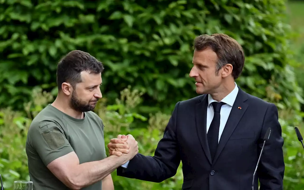 Guerre en Ukraine : Emmanuel Macron s'est entretenu avec Volodymyr Zelensky