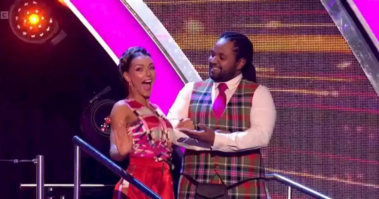 Strictly star Hamza Yassin blows viewers away with Scots-inspired performance