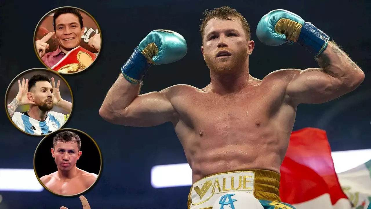 Se peleó con todos: los antecedentes con famosos de Canelo Álvarez tras su provocación a Messi