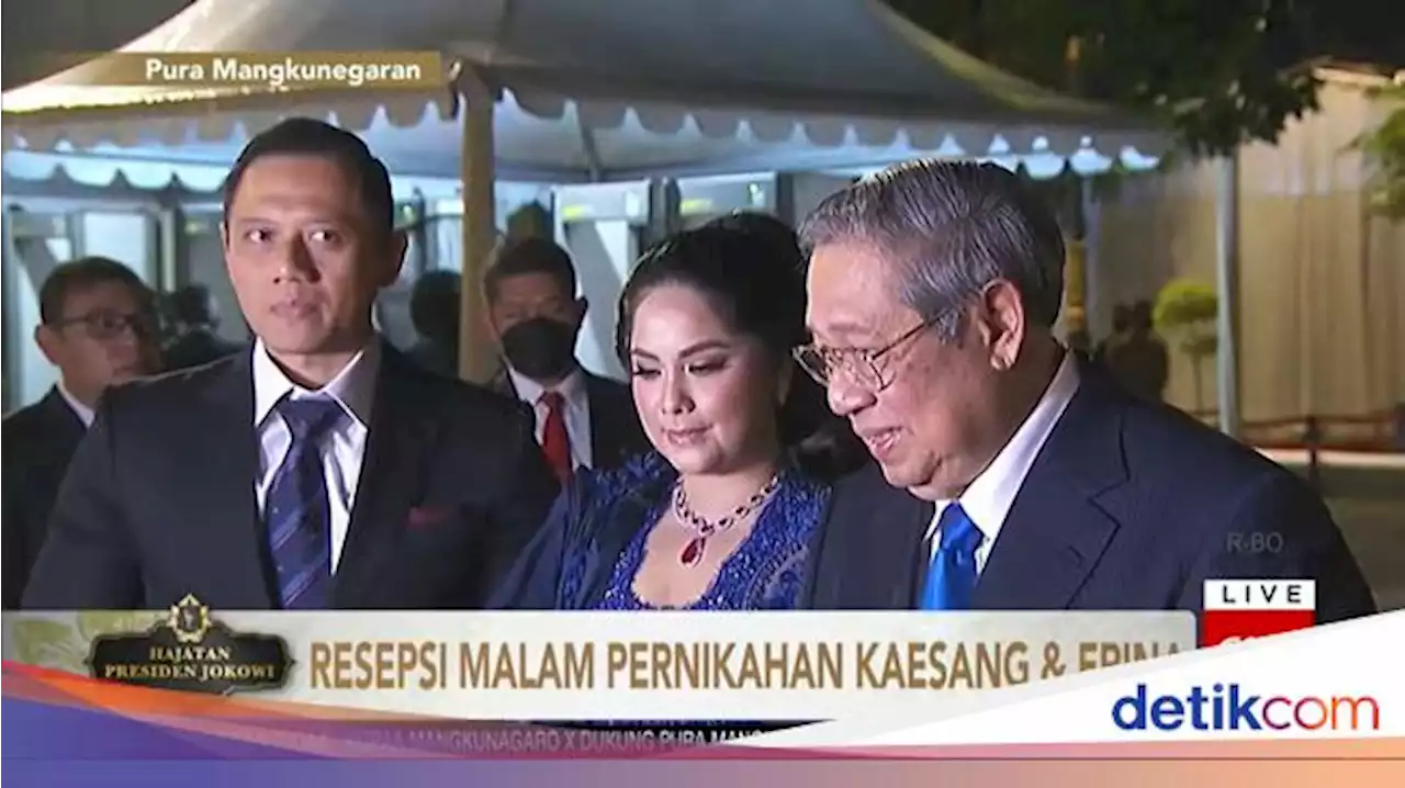 Didampingi AHY-Ibas, SBY Hadiri Tasyakuran Kaesang-Erina Malam Ini