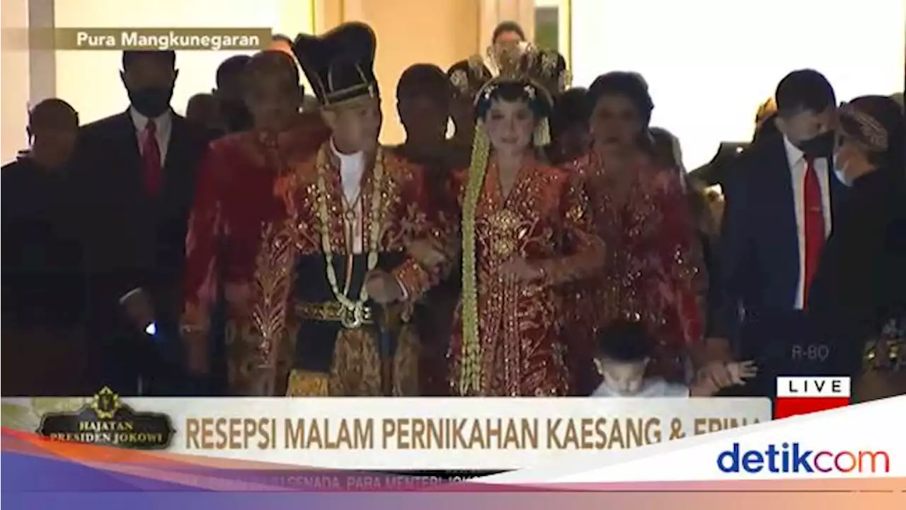 Sederet Tamu Penting di Tasyakuran Kaesang-Erina Malam Ini