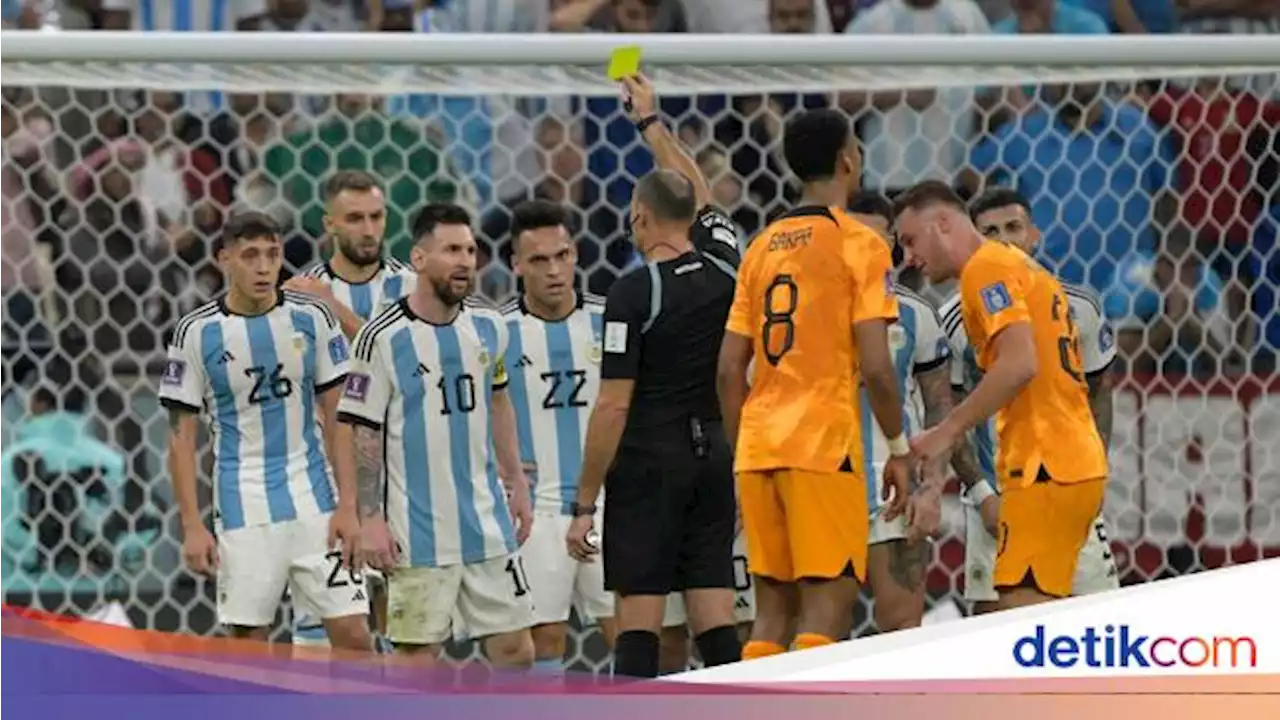 FIFA Selidiki Insiden Belanda Vs Argentina, Messi dkk Dihukum?