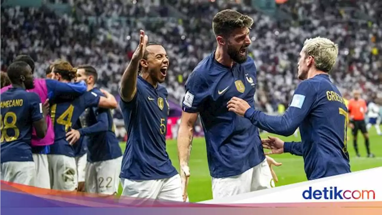 Hasil Piala Dunia 2022: Maroko dan Prancis ke Semifinal