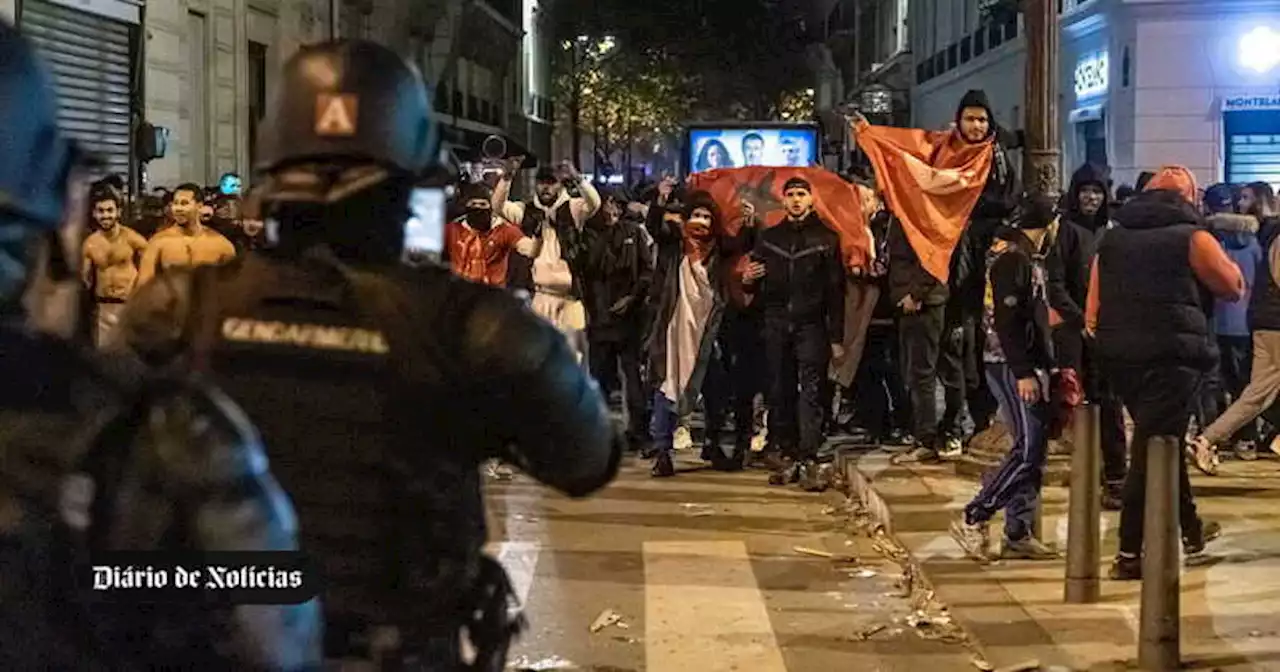 Mais de 50 detidos em Paris, Bruxelas e Amesterdão após vitória de Marrocos