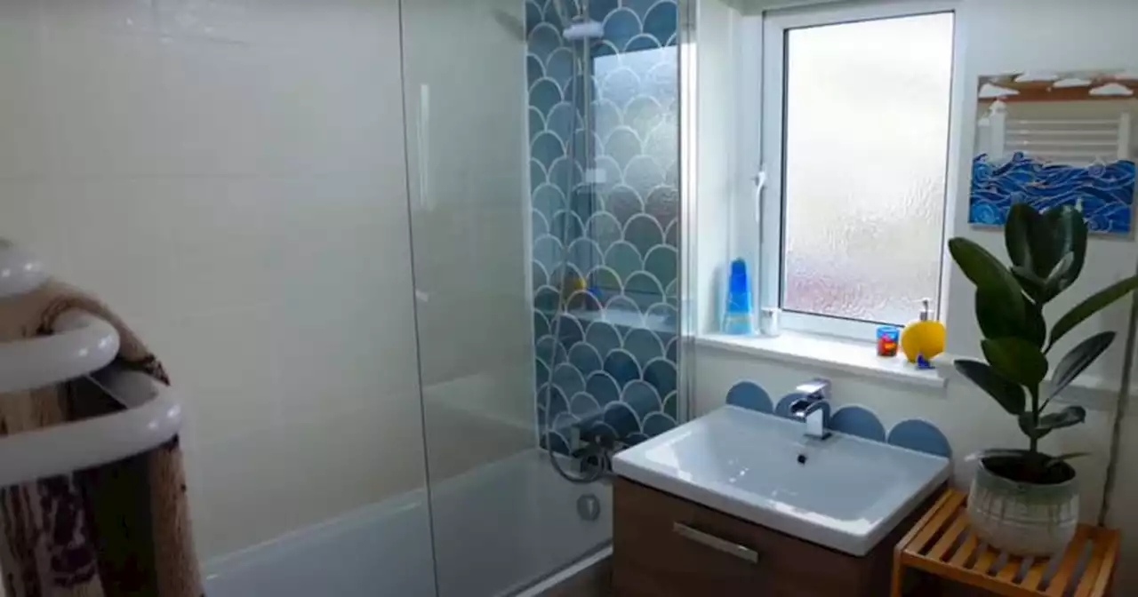 Woman transformed her 'rotting' bathroom on tiny budget