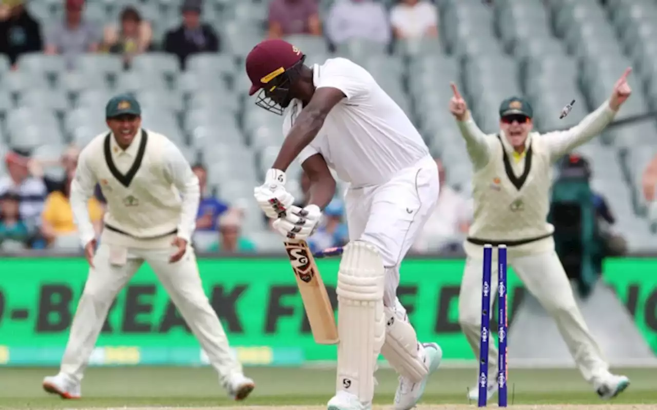 West Indies out for 77 as dominant Australia win 2nd Test