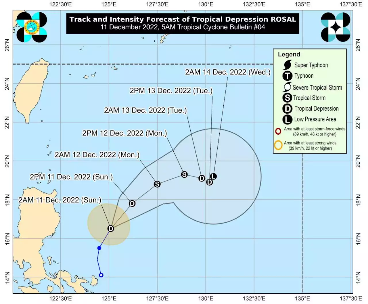 Rosal traverses Philippine Sea, may bring heavy rains over Mimaropa