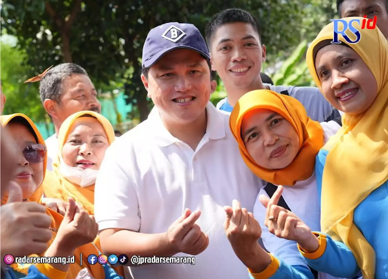 Erick Thohir Cawapres Pilihan Masyarakat karena Kerja Nyata Pulihkan Ekonomi