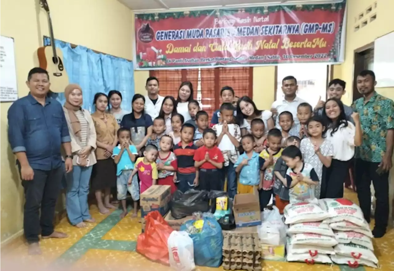 GMPMS Berbagi Kasih Natal Bersama Anak-anak Panti Asuhan