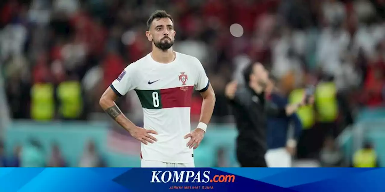 Piala Dunia 2022: Bruno Fernandes Marah karena Wasit Portugal Vs Maroko dari Argentina