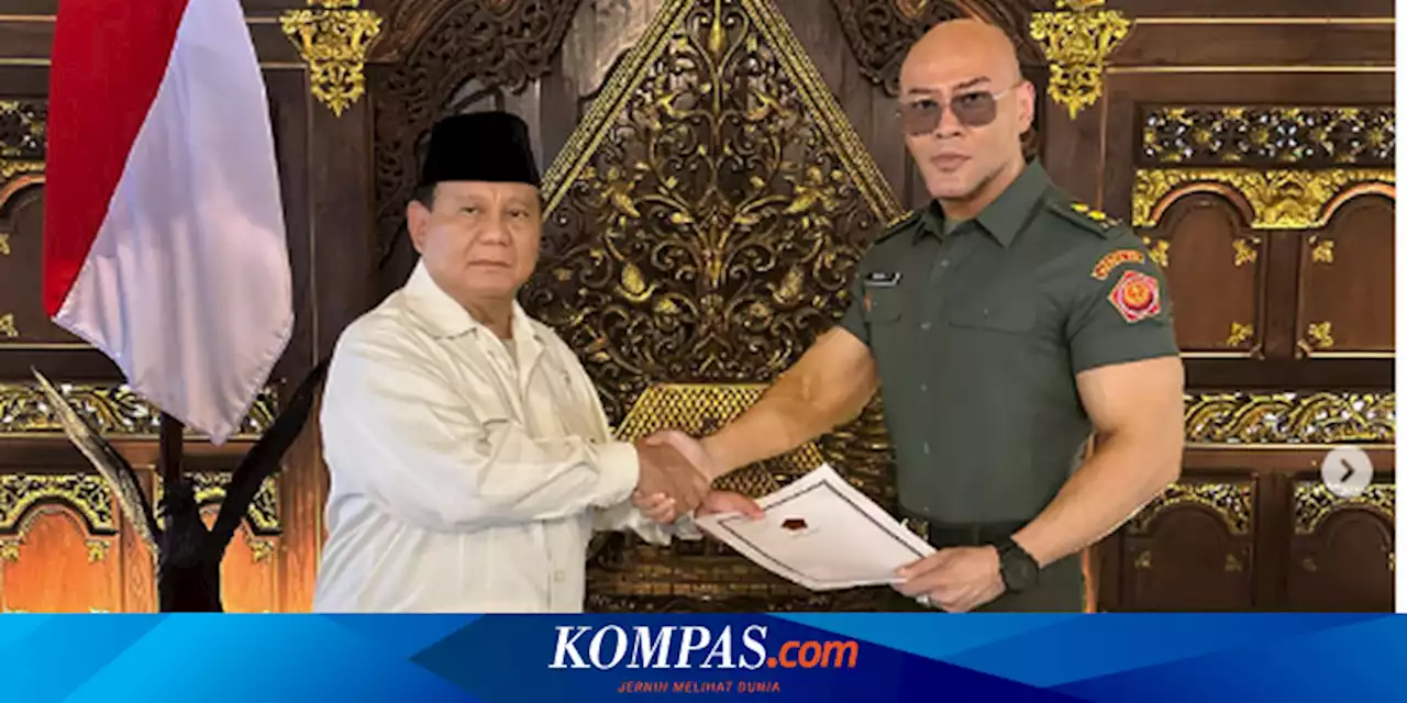 Deddy Corbuzier Dapat Pangkat Letkol Tituler TNI karena Jago Komunikasi di Medsos